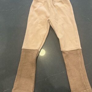 Zara Kids Tan and Brown Ribbed Bottoms